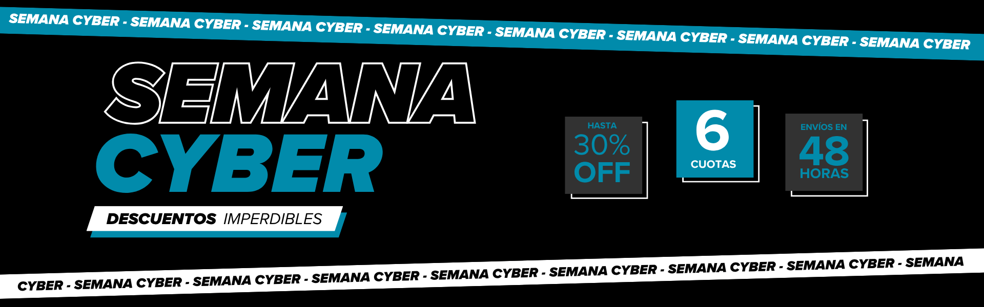 CYBER SEMANA EN RAC HASTA 40% DCTO