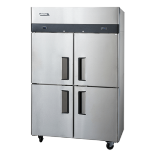 Refrigerador-Freezer Acero Inoxidable de 4 puertas