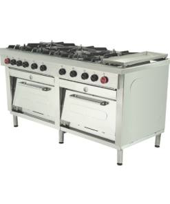 COCINA 8 PALTOS 2 HORNOS + CHURRASQUERA RAC CHILE