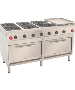 COCINA 6 PLATOS 2 HORNOS CHURRASQUERA GRANDE. RAC CHILE
