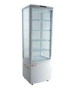 Vitrina pastelera vertical 218 lt Blanca RAC CHILE
