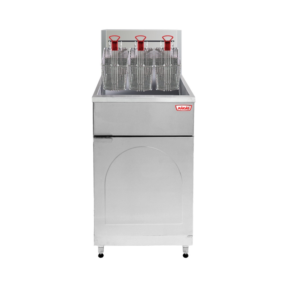 FREIDORA 38L ACERO RAC CHILE 2