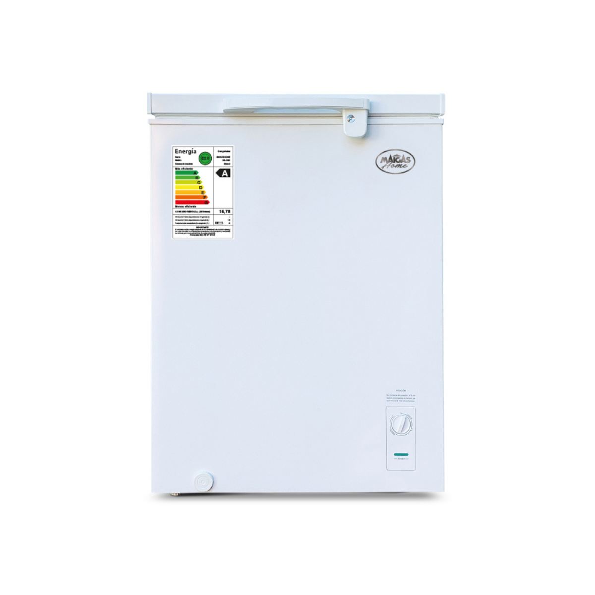 Congelador dual tapa dura 145 lt RAC CHILE