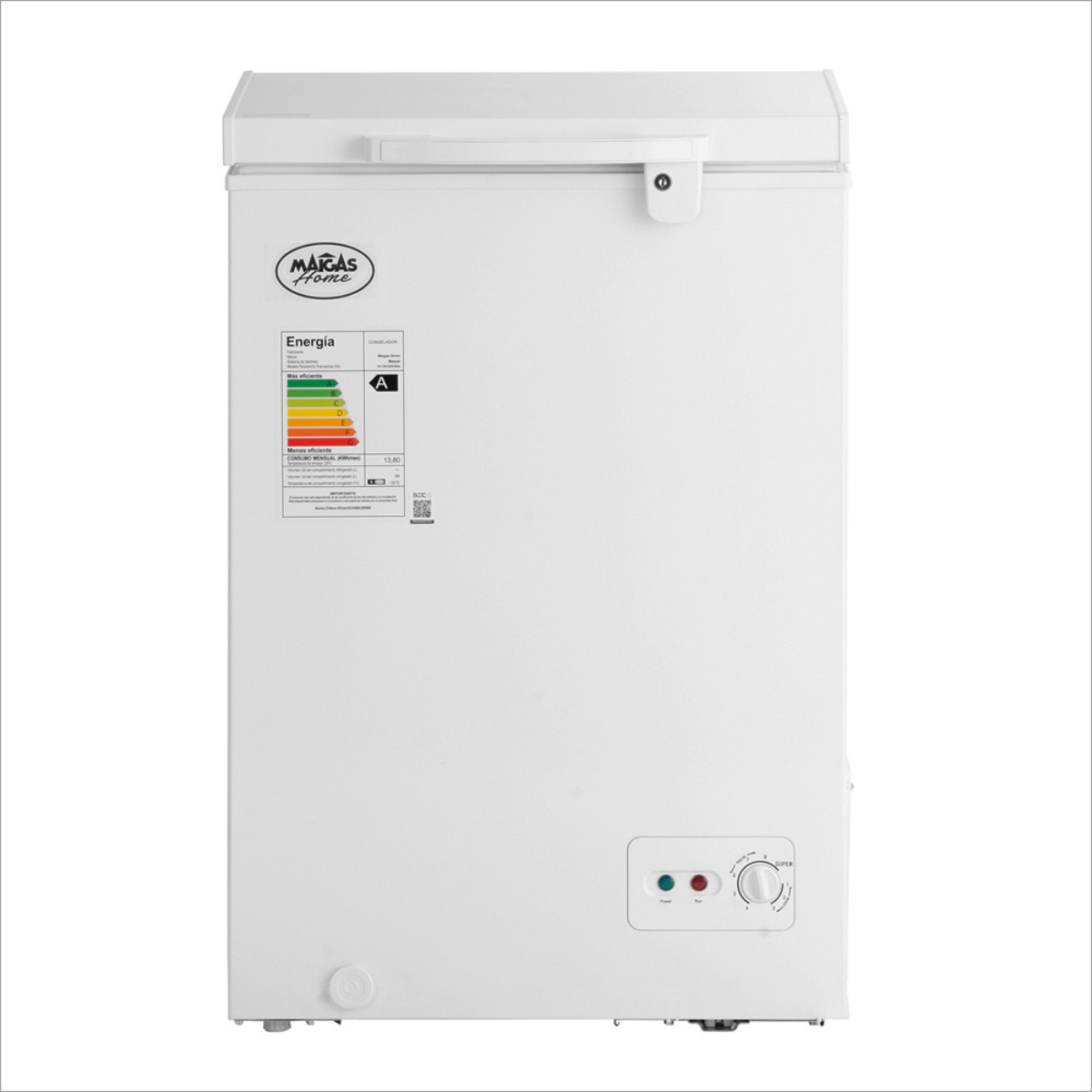 Congelador dual tapa dura 100LT RAC CHILE