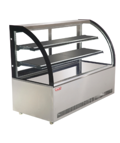 Vitrina pastelera curva 150x75x120cm RAC CHILE