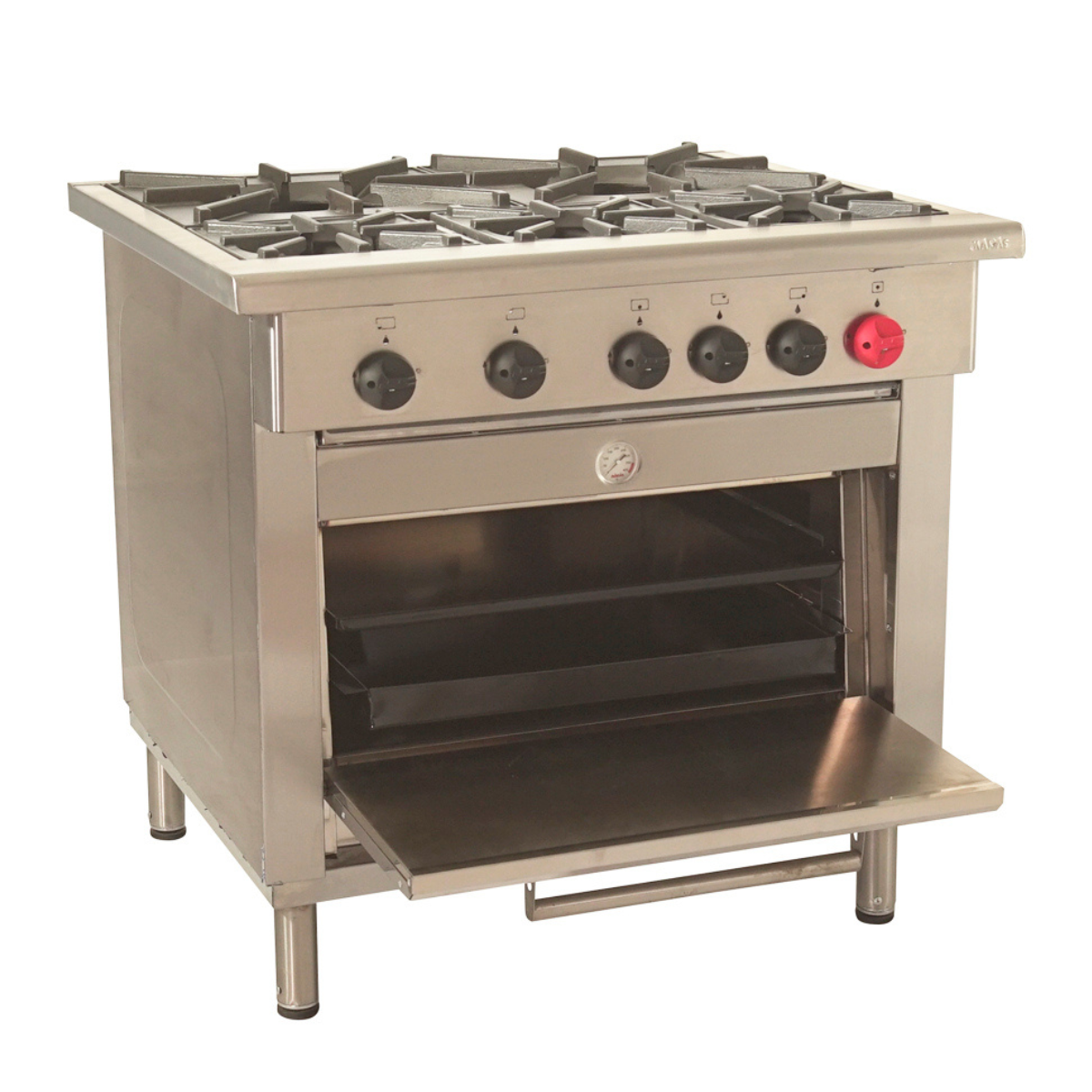 COCINA 5 PLATOS 1 HORNO ABIERTO RAC CHILE