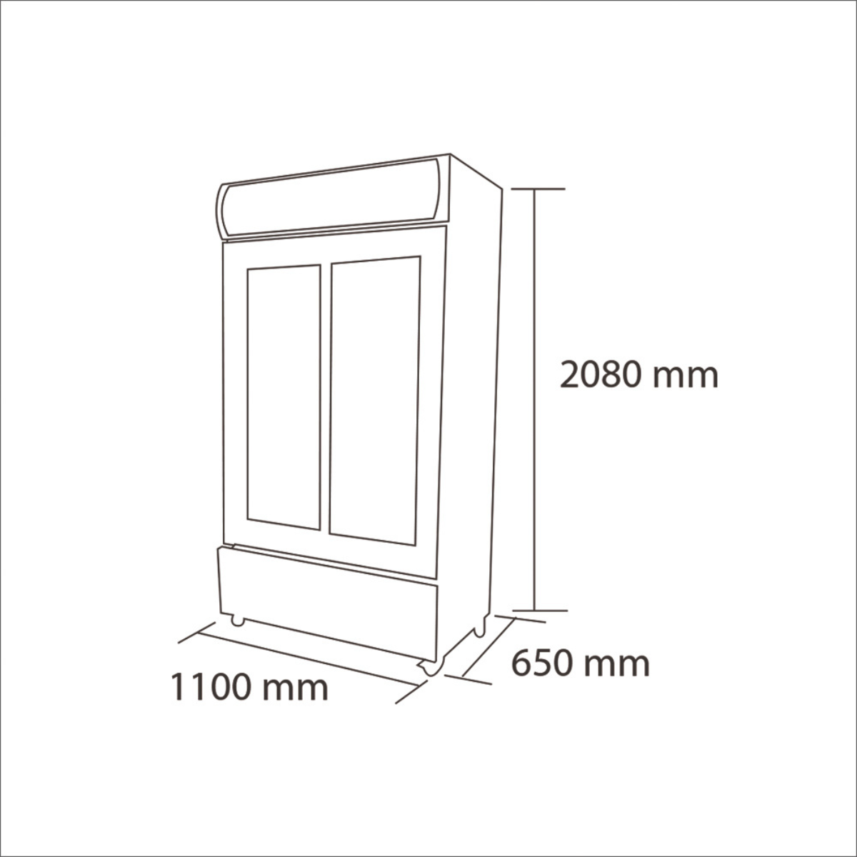 Visicooler 1000 lt. RAC CHILE 2