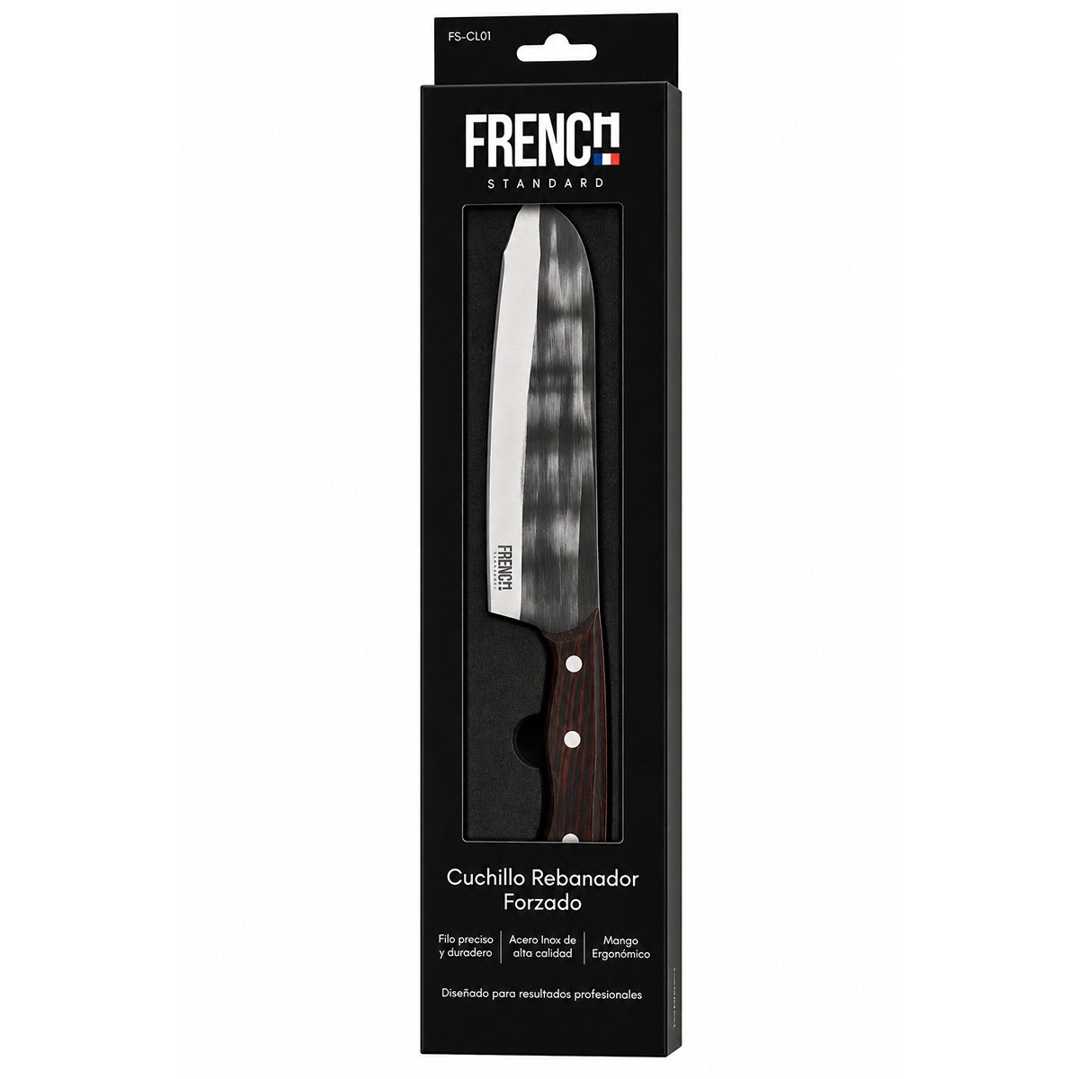 Cuchillo Rebanador Forjado 18,5 cm FS-CL01 FRENCH STANDARD RAC CHILE 2