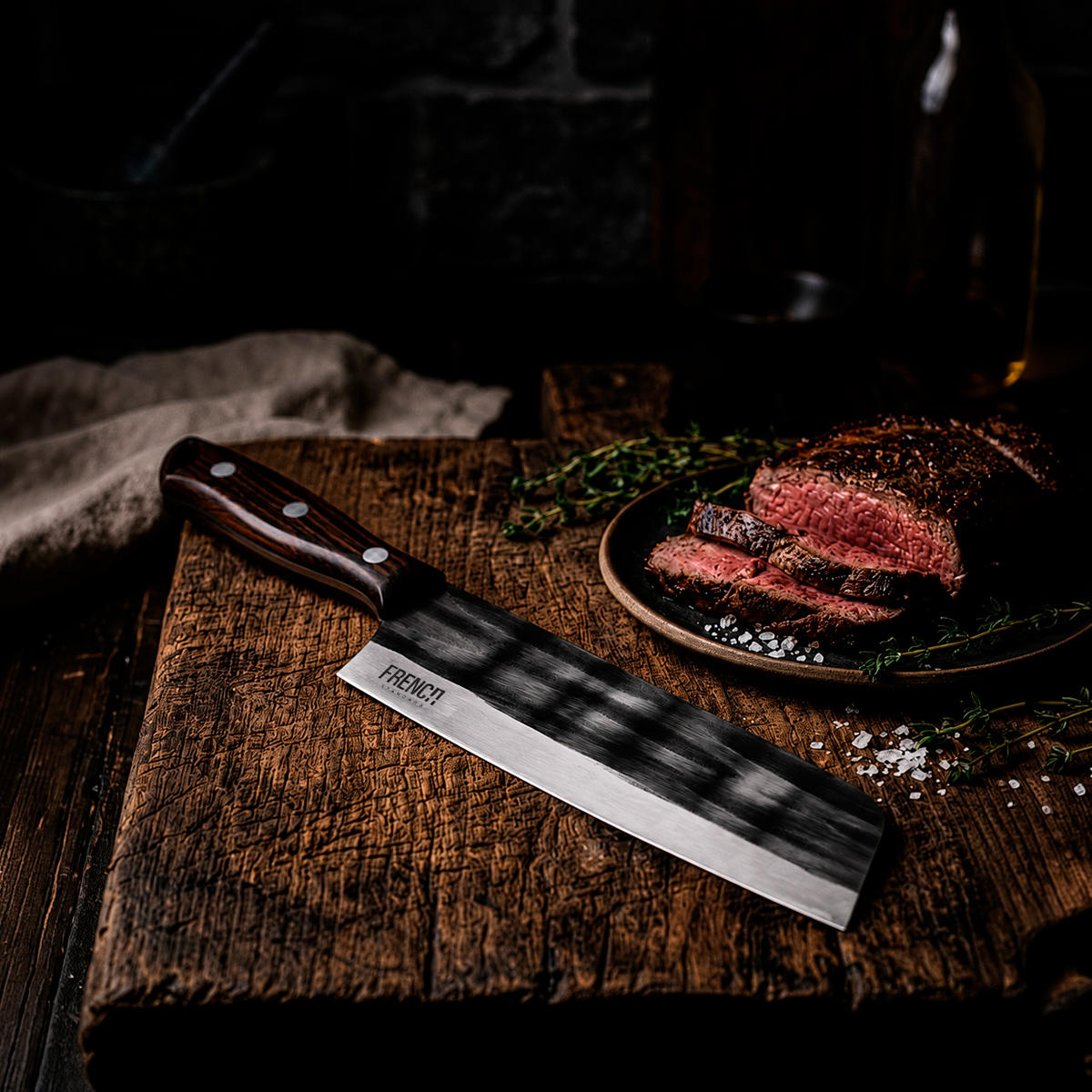 CUCHILLO REBANADOR FORZADO 18,5 cm RAC CHILE FRENCH STANDARD 4