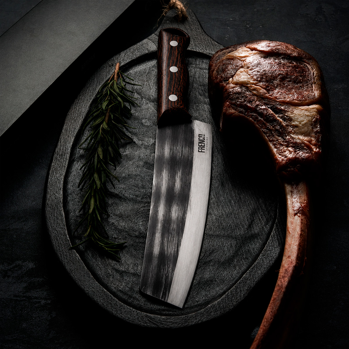 CUCHILLO REBANADOR FORZADO 18,5 cm RAC CHILE FRENCH STANDARD 3