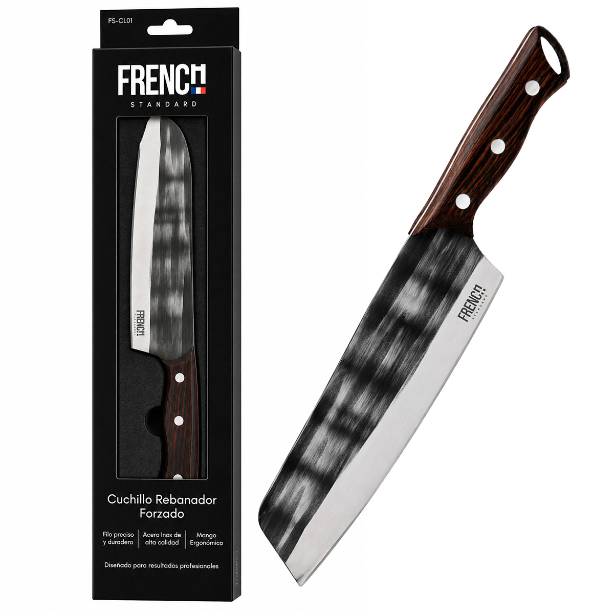 CUCHILLO REBANADOR FORZADO 18,5 cm RAC CHILE FRENCH STANDARD
