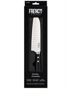 SANTOKU ALVEOLADO 18 cm FRENCH STANDARD RAC CHILE 2