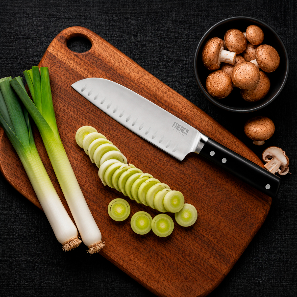 Santoku Alveolado 18 cm FS-SA02 FRENCH STANDARD RAC CHILE 3