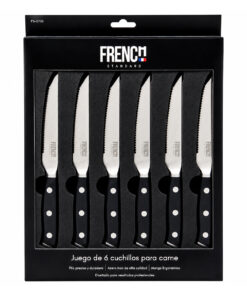 Set de 6 Cuchillos para Steak FS-ST06 FRENCH STANDARD RAC CHILE 2