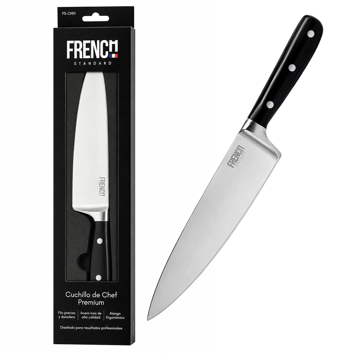 CUCHILLO DE CHEF PREMIUM 1 RAC CHILE FRENCH STANDARD