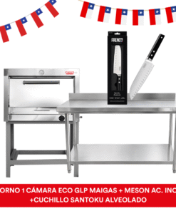 PACK 18 LA EMPANÁ | Mesón + Santoku + Horno Maigas