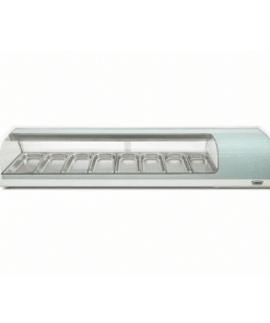 Vitrina Sushi Blanca Curva 1800 mm rac chile