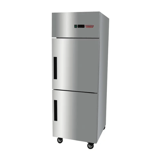 Congelador Acero Inox. 2 puerta 500 lts