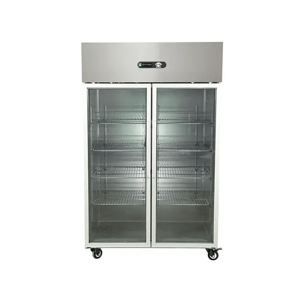 Refrigerador A.I. 2 puertas de vidrio 1000 lt