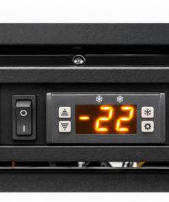 Freezer vertical 2 puertas de vidrio 800 lts