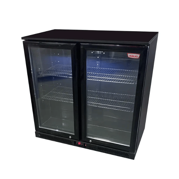 Cooler Bajo Meson 2 Puertas de Vidrio / Abatibles