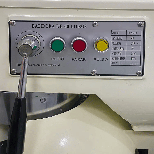 Batidora 60 LT. Trifásica rac chile 1