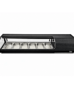 Vitrina Sushi Negra Curva 1529 mm RAC CHILE